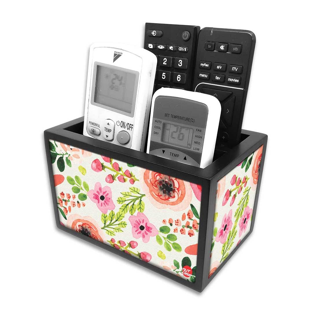 Designer Floral Remote Control Stand For TV / AC Remotes - Baby Flowers - Image 4