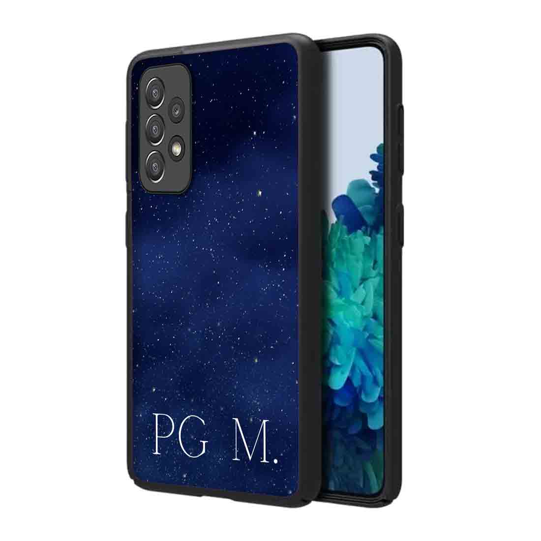 Samsung A52 Phone Cover Custom Designer Phone Cases with Name - Starry Night - Image 2