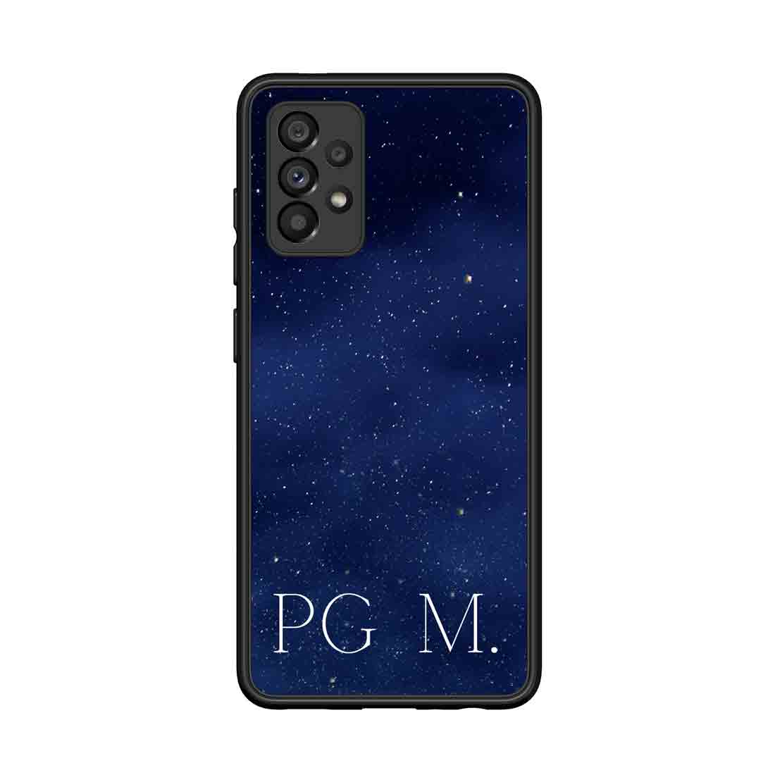Samsung A53 Back Cover Customized Samsung Mobile Cases With Name - Starry Night - Image 2