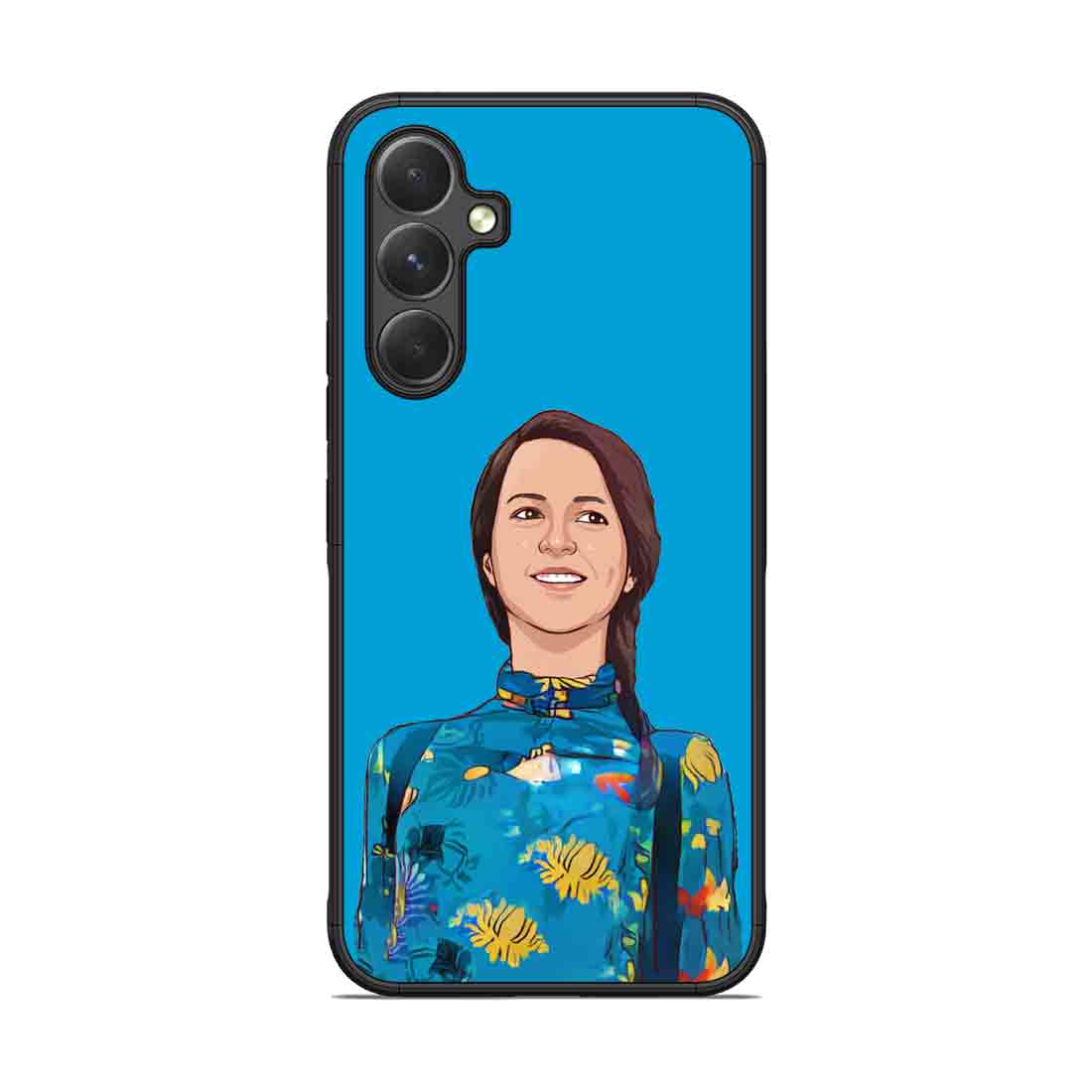 Samsung A54 Mobile Case with Photo Personalized Back Cover - Cartoonify From Photo - Image 2