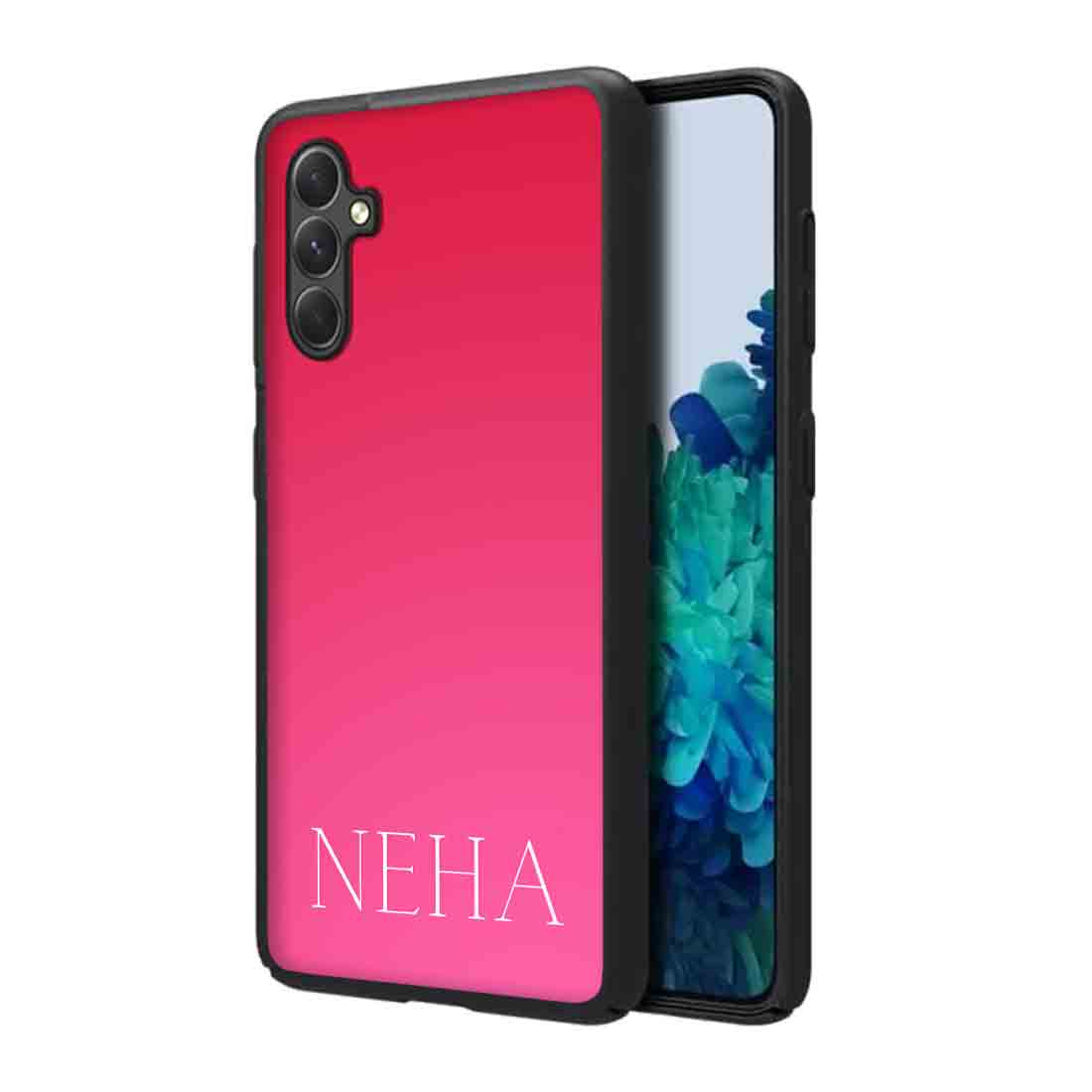 Samsung A54 Phone Cover Custom Designer Samsung Cover with Calligraphy Name - Gradients - Image 2
