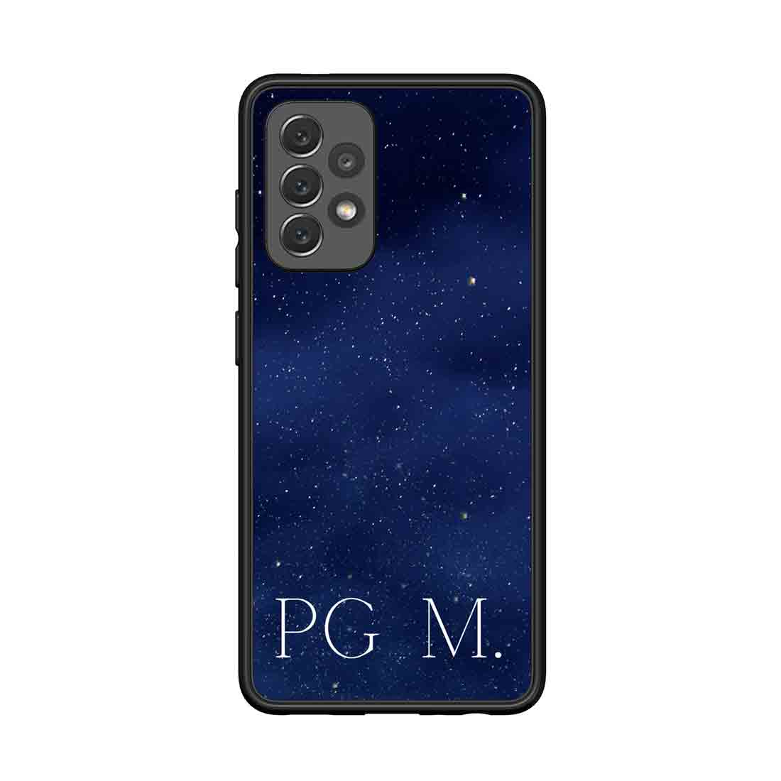 Samsung A72 Phone Cover Customized Design Samsung Cases with Name - Starry Night - Image 2
