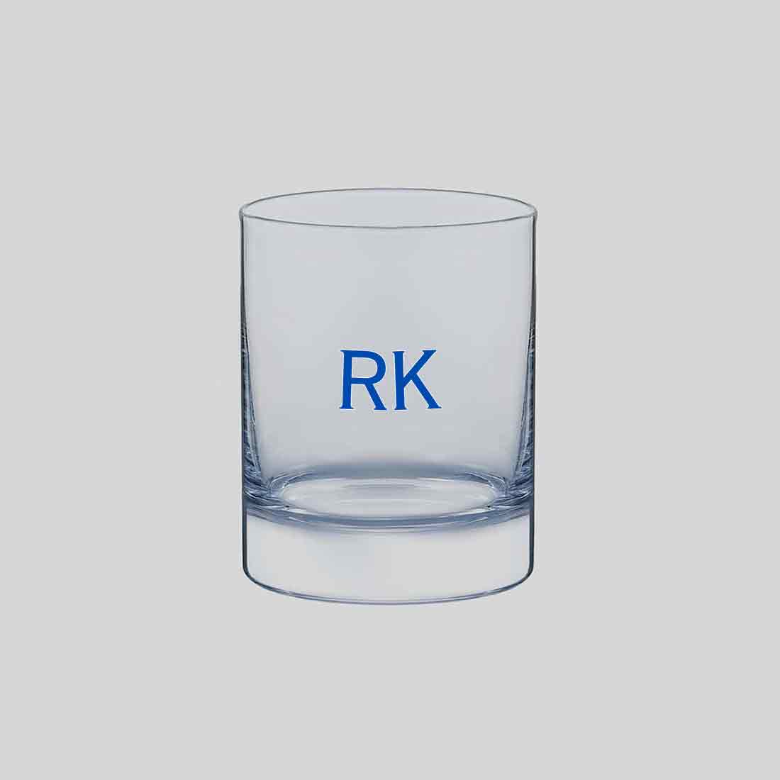 Scotch Glasses with Initial - Personalized Whiskey Glass for Men - Image 3