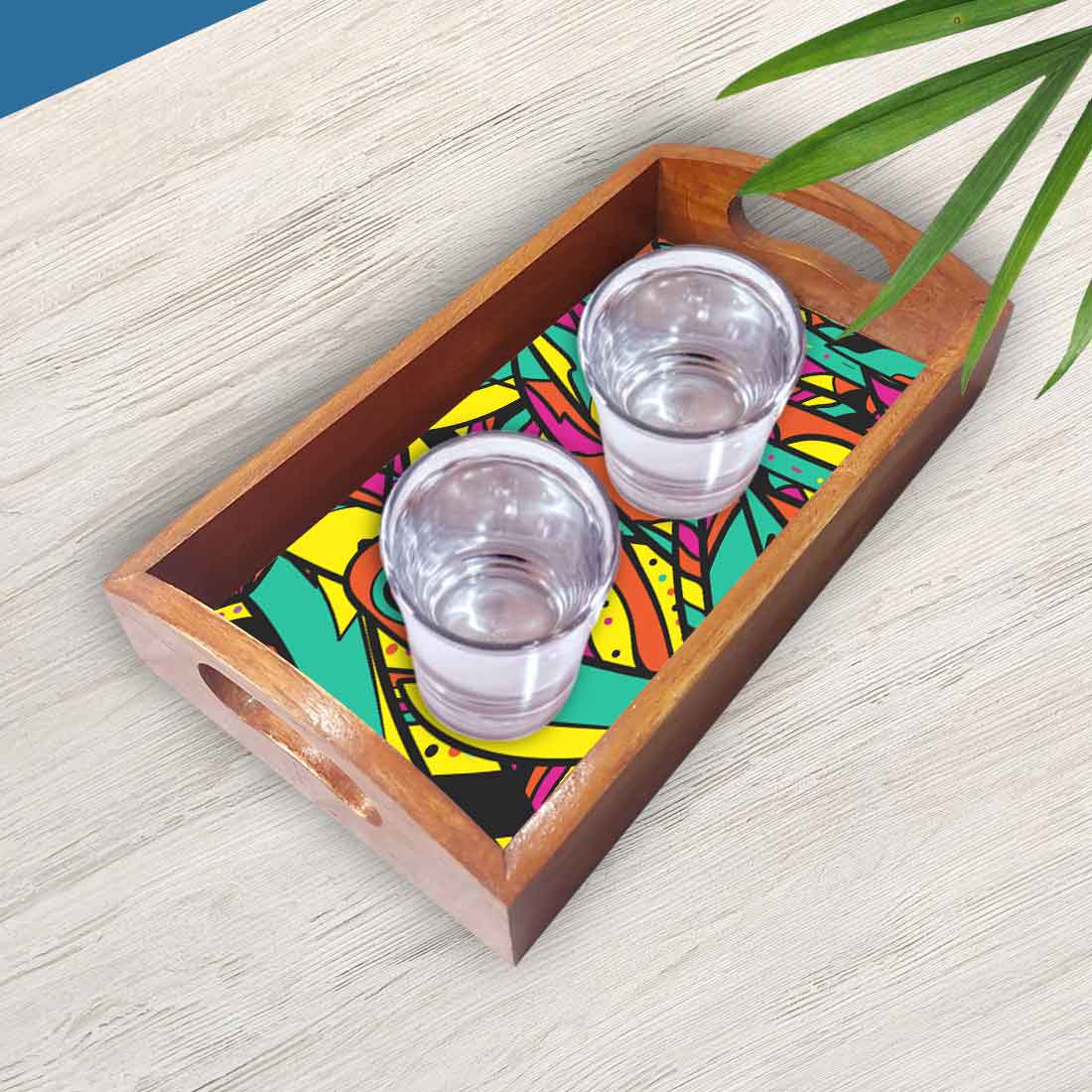 Decorative Food Serving Platters Set of 3 for Kitchen Use - Image 3
