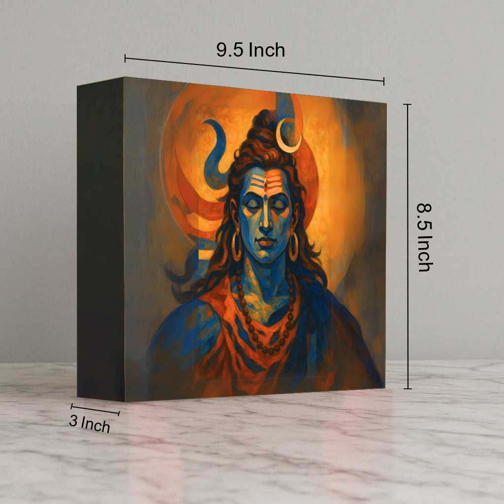 Shiva Lamp for Home – Glowing Mahadev LED Light for Puja Room Décor - Image 6