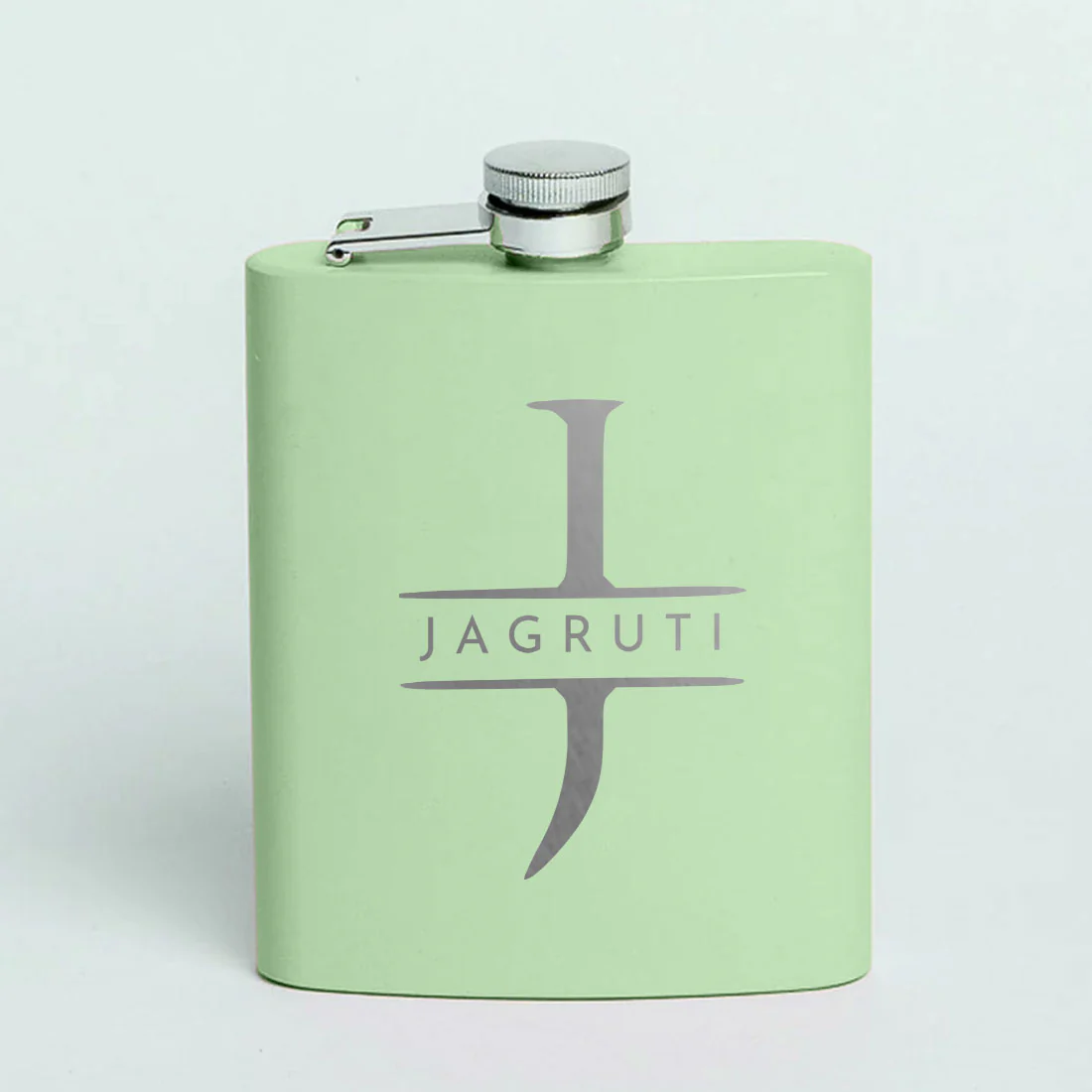 Stainless Steel Alcohol Flask for Women - Personalized 8oz Pink Hip Flask - Image 6