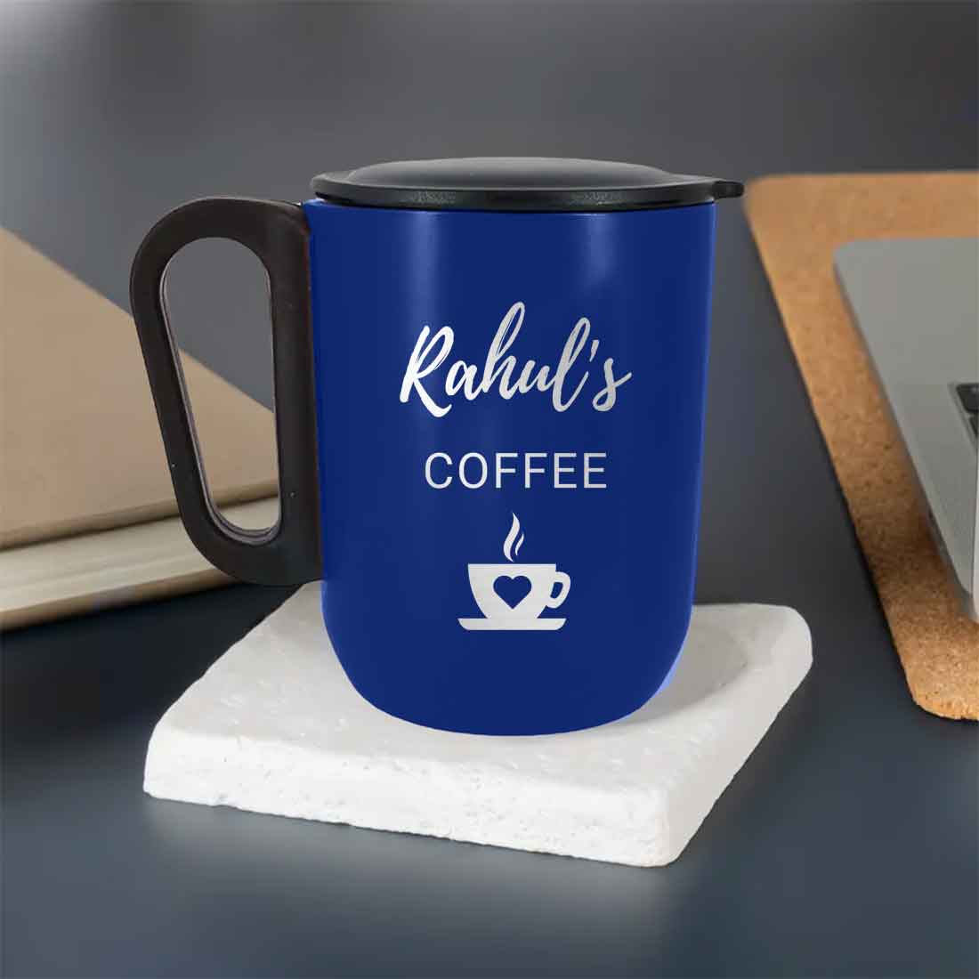 Stainless Steel Coffee Mug With Name - Custom Insulated Coffee Mug - Image 5