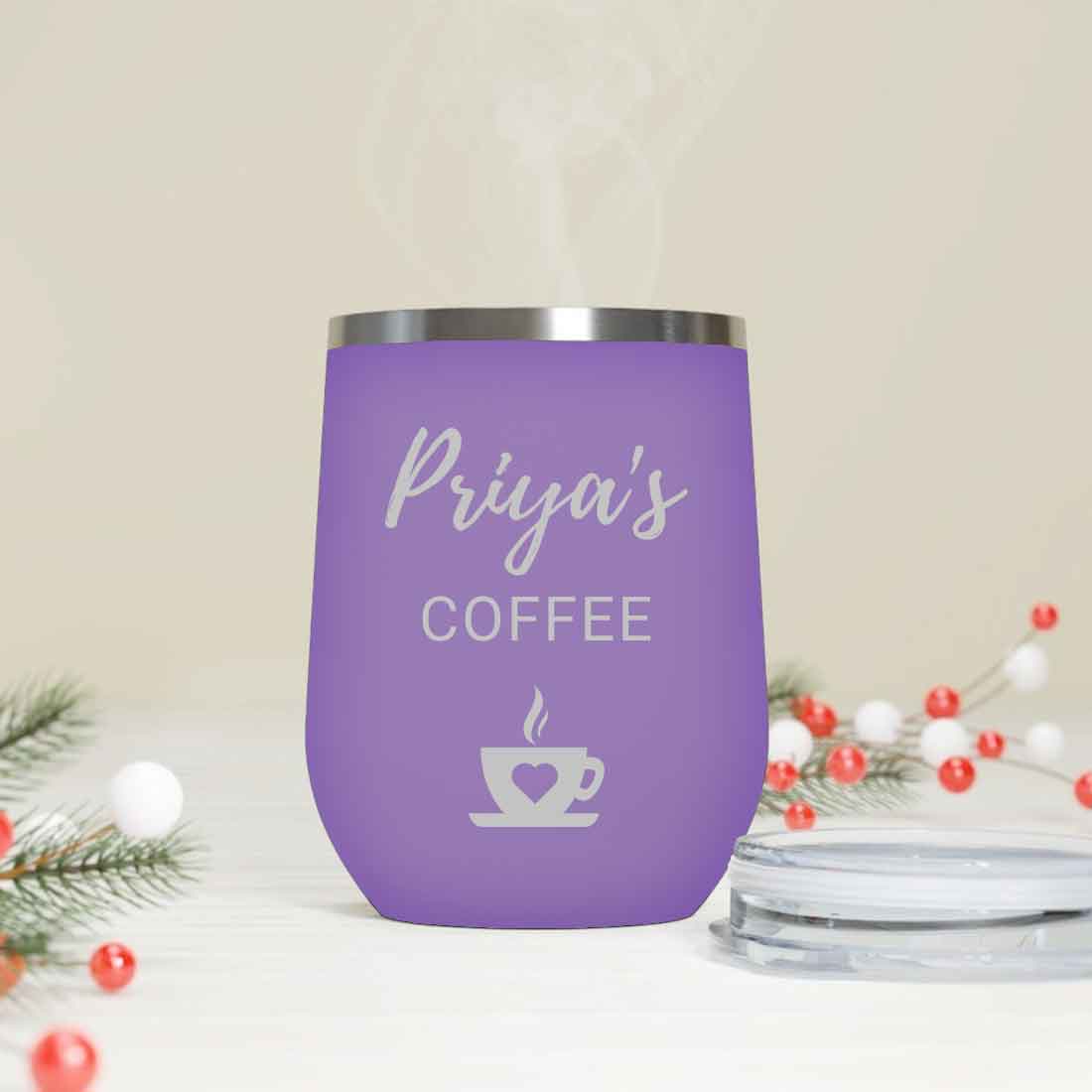 Customised Stainless Steel Coffee Mugs for Office Car Engraved Travel Cup - Image 11