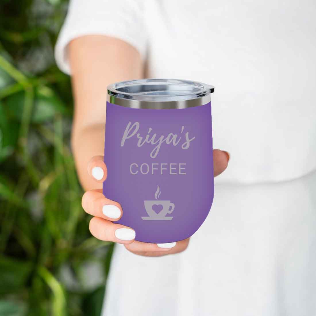 Customised Stainless Steel Coffee Mugs for Office Car Engraved Travel Cup - Image 15
