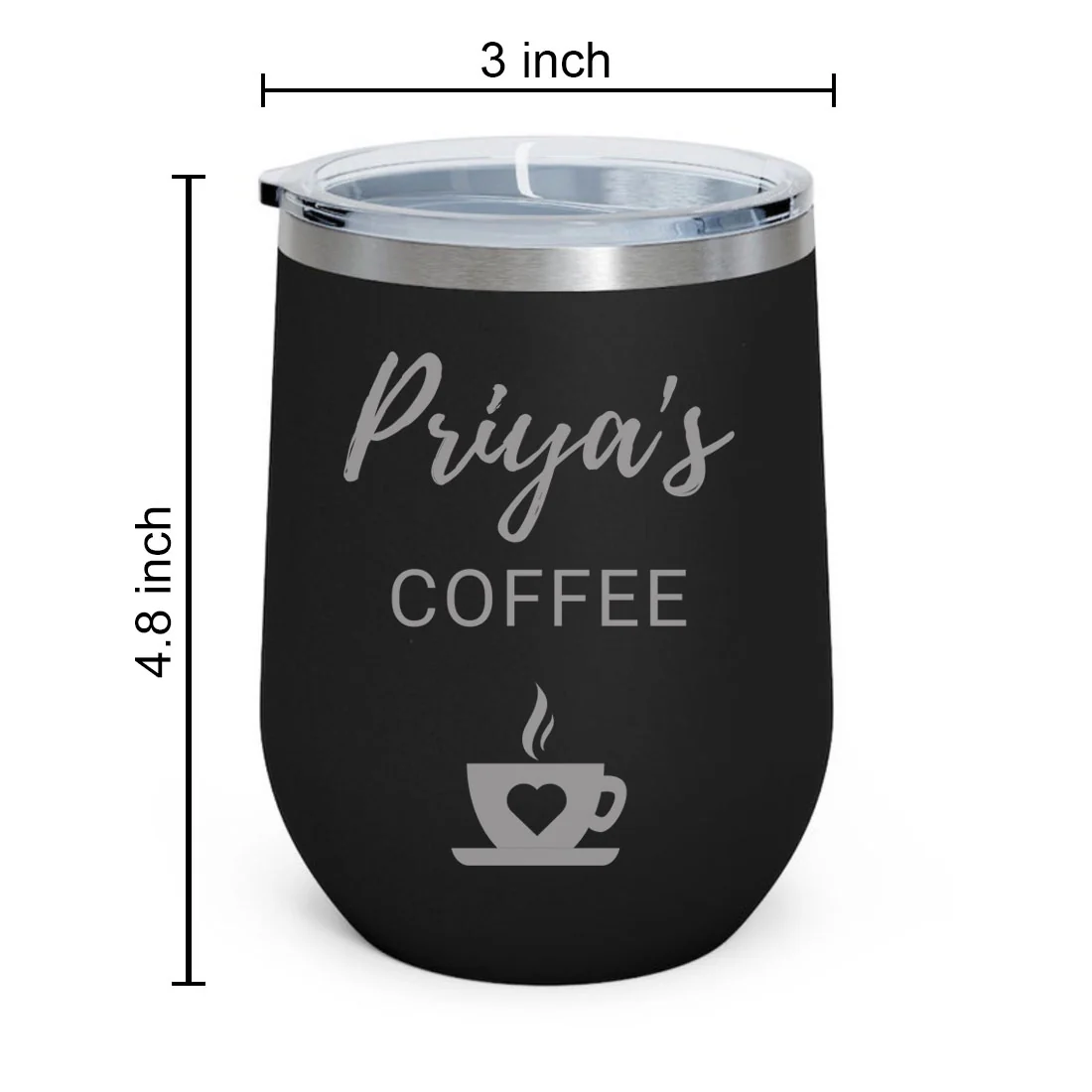 Customised Stainless Steel Coffee Mugs for Office Car Engraved Travel Cup - Image 8