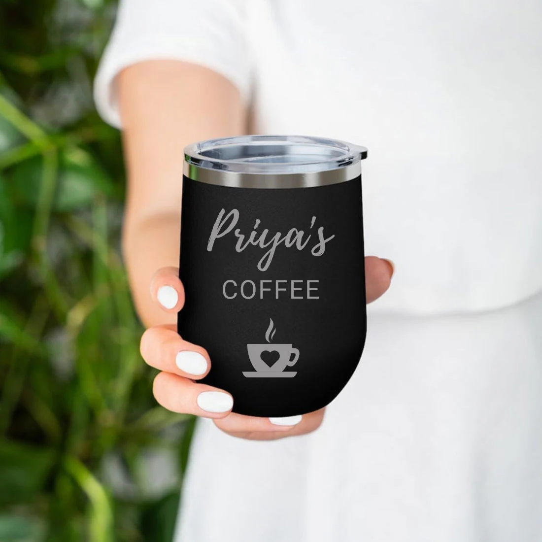 Customised Stainless Steel Coffee Mugs for Office Car Engraved Travel Cup - Image 9