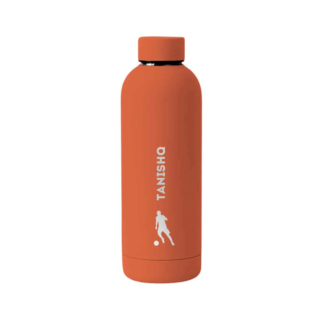 Stainless Steel Insulated Water Bottle with Name 500ML Water Bottles for Sports - BPA Free, Leakproof - Football - Image 16