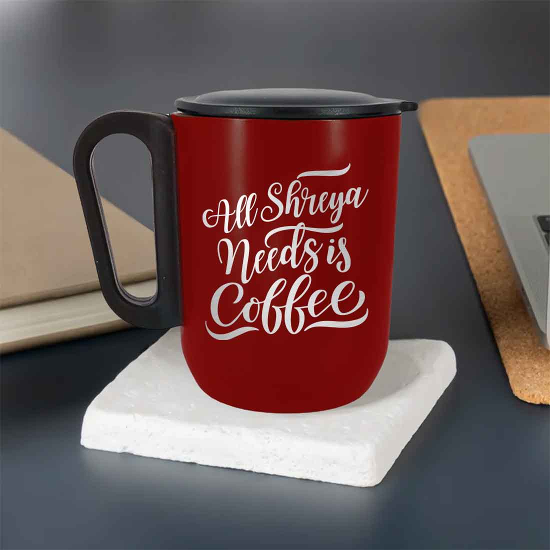 Stainless Steel Mug for Coffee with Name - Insulated Coffee Cup - Image 8