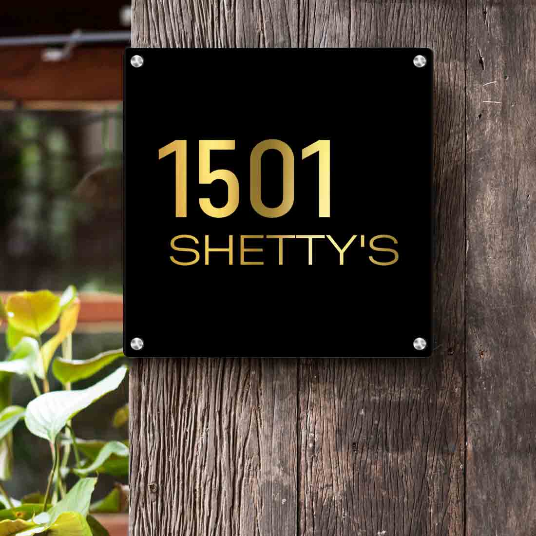 Customized Stainless Steel Name Plates for Home Outdoor Name Board - Image 13