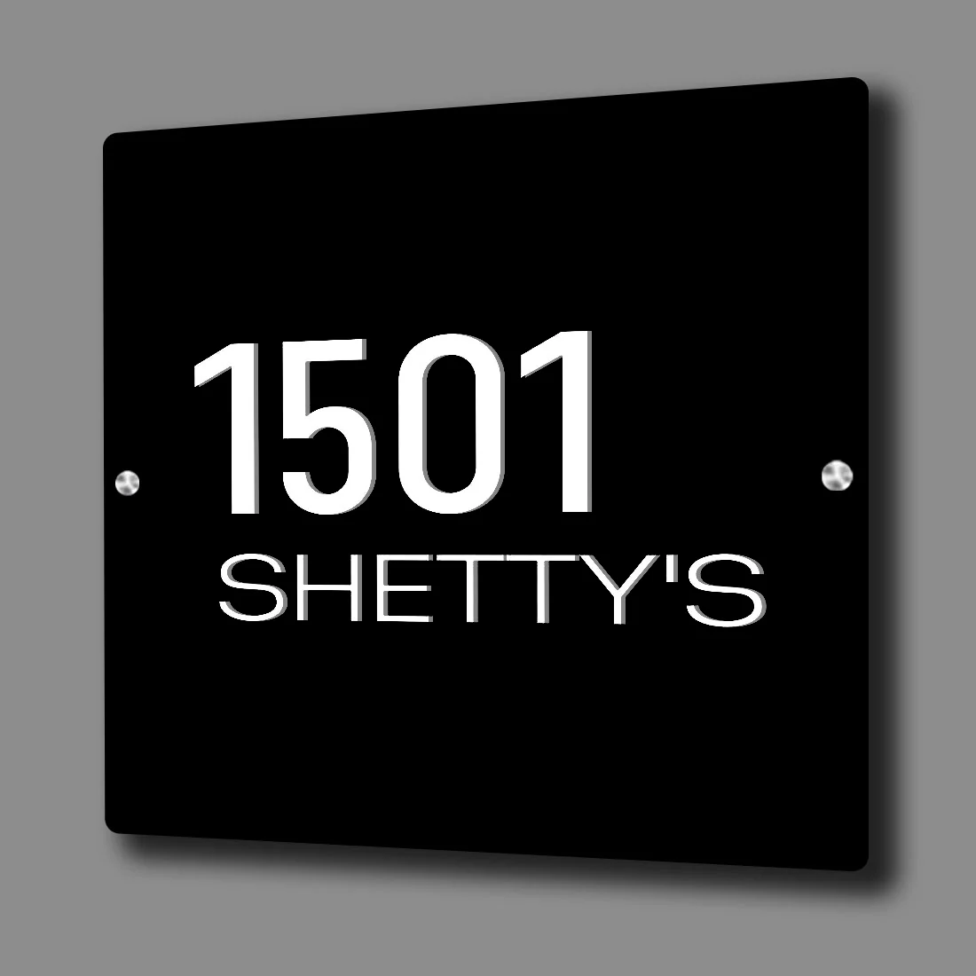 Customized Stainless Steel Name Plates for Home Outdoor Name Board - Image 14