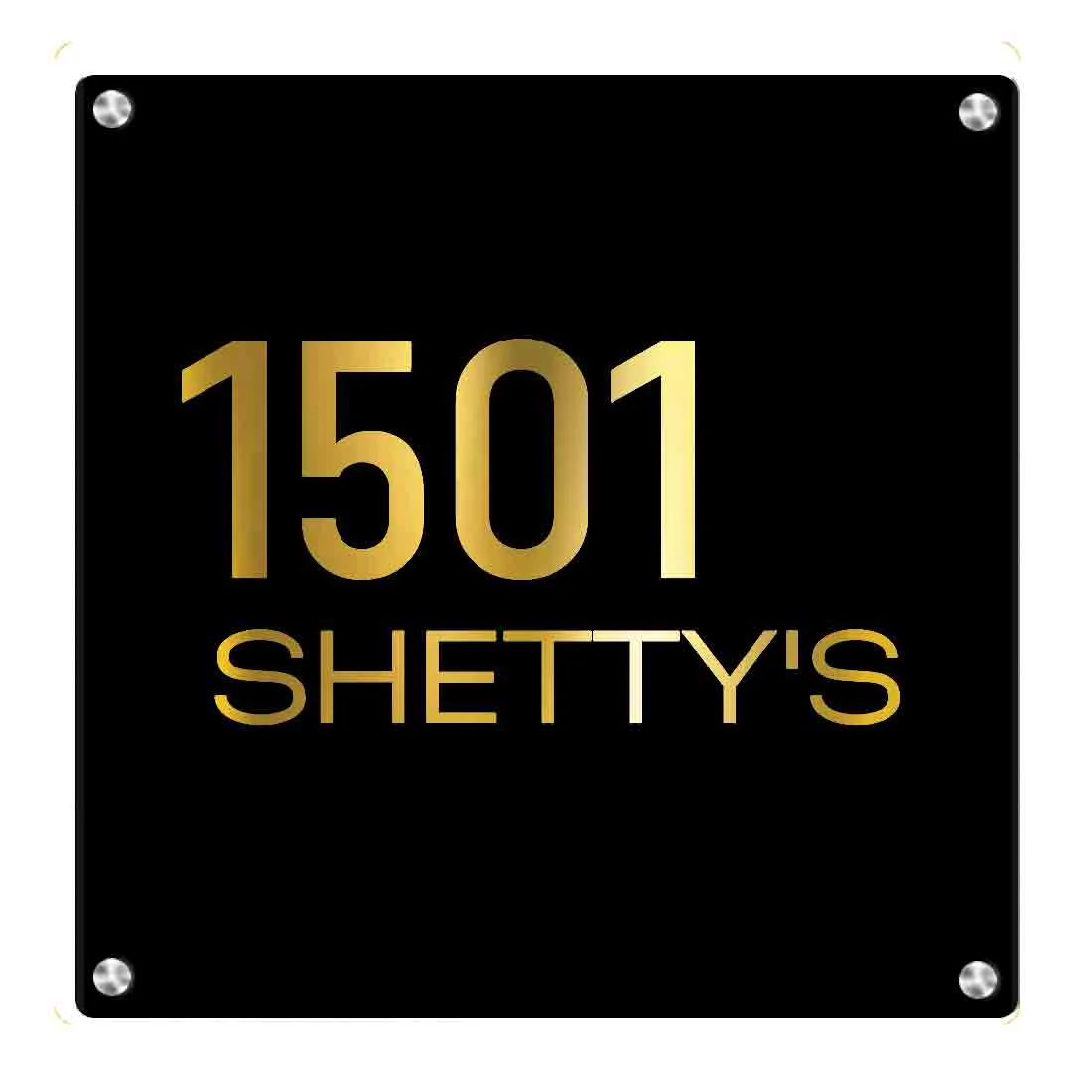 Customized Stainless Steel Name Plates for Home Outdoor Name Board - Image 3