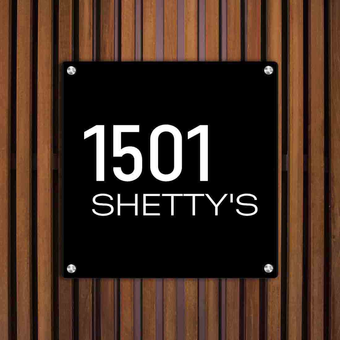 Customized Stainless Steel Name Plates for Home Outdoor Name Board - Image 7