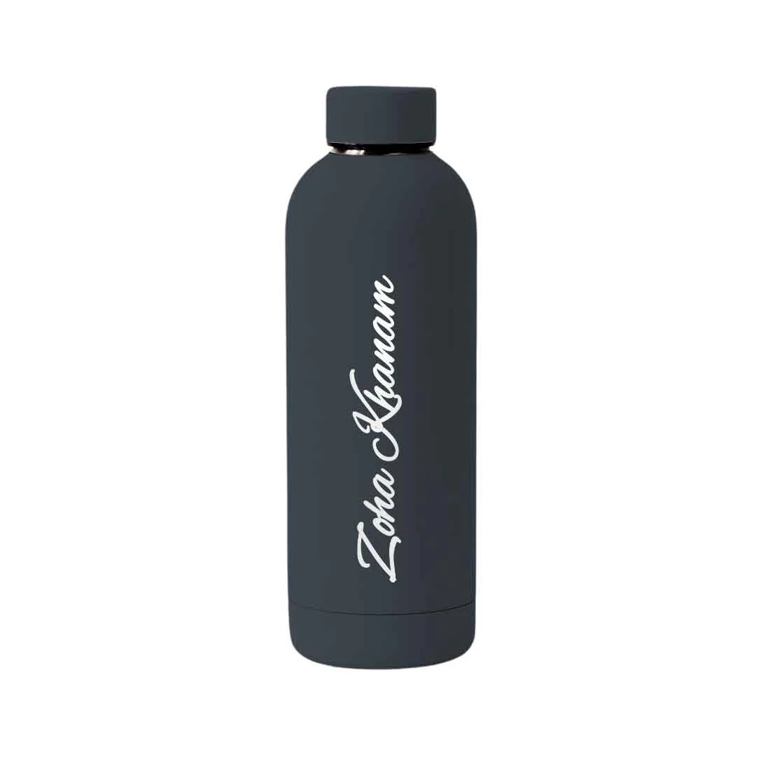 Stainless Steel Water Bottle with Names 500ml Double Insulated Bottles for Office Home Travel- BPA Free, Leakproof - Image 66