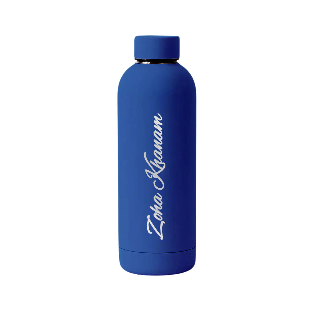 Stainless Steel Water Bottle with Names 500ml Double Insulated Bottles for Office Home Travel- BPA Free, Leakproof- Set OF 2 - Image 21