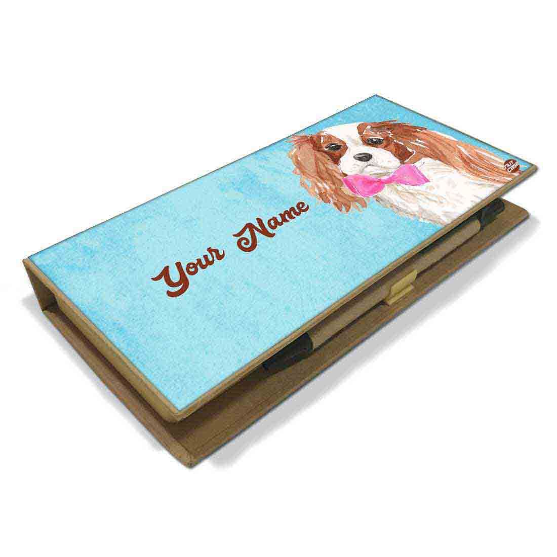 Personalized Stationery Organizers for Students Study Desk - Dog Tie - Image 3