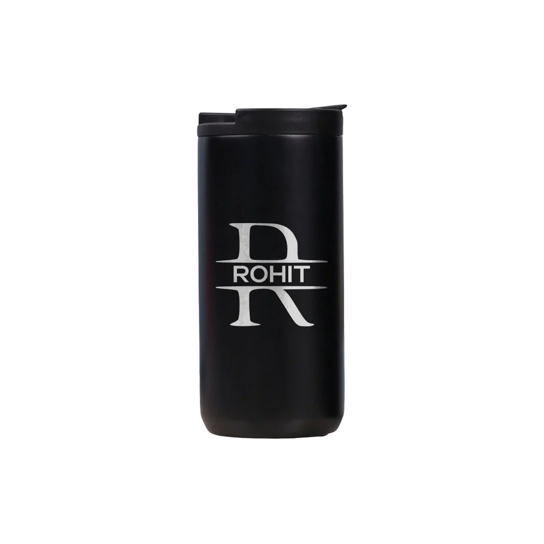 Personalised Steel Mug for Tea Engraved Custom Travel Mug Vacuum Flask (400 ML) - Image 4