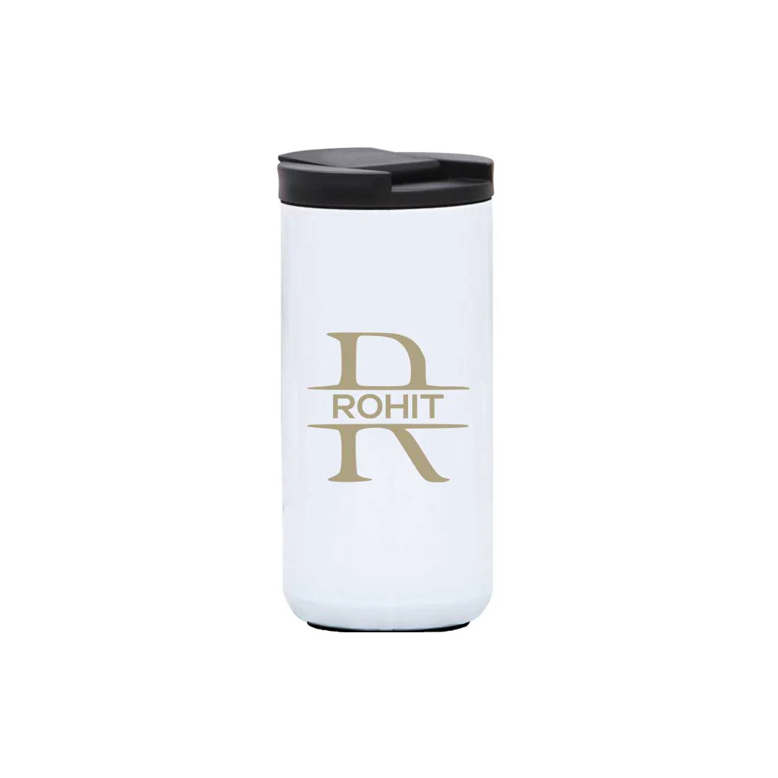 Personalised Steel Mug for Tea Engraved Custom Travel Mug Vacuum Flask (400 ML) - Image 8