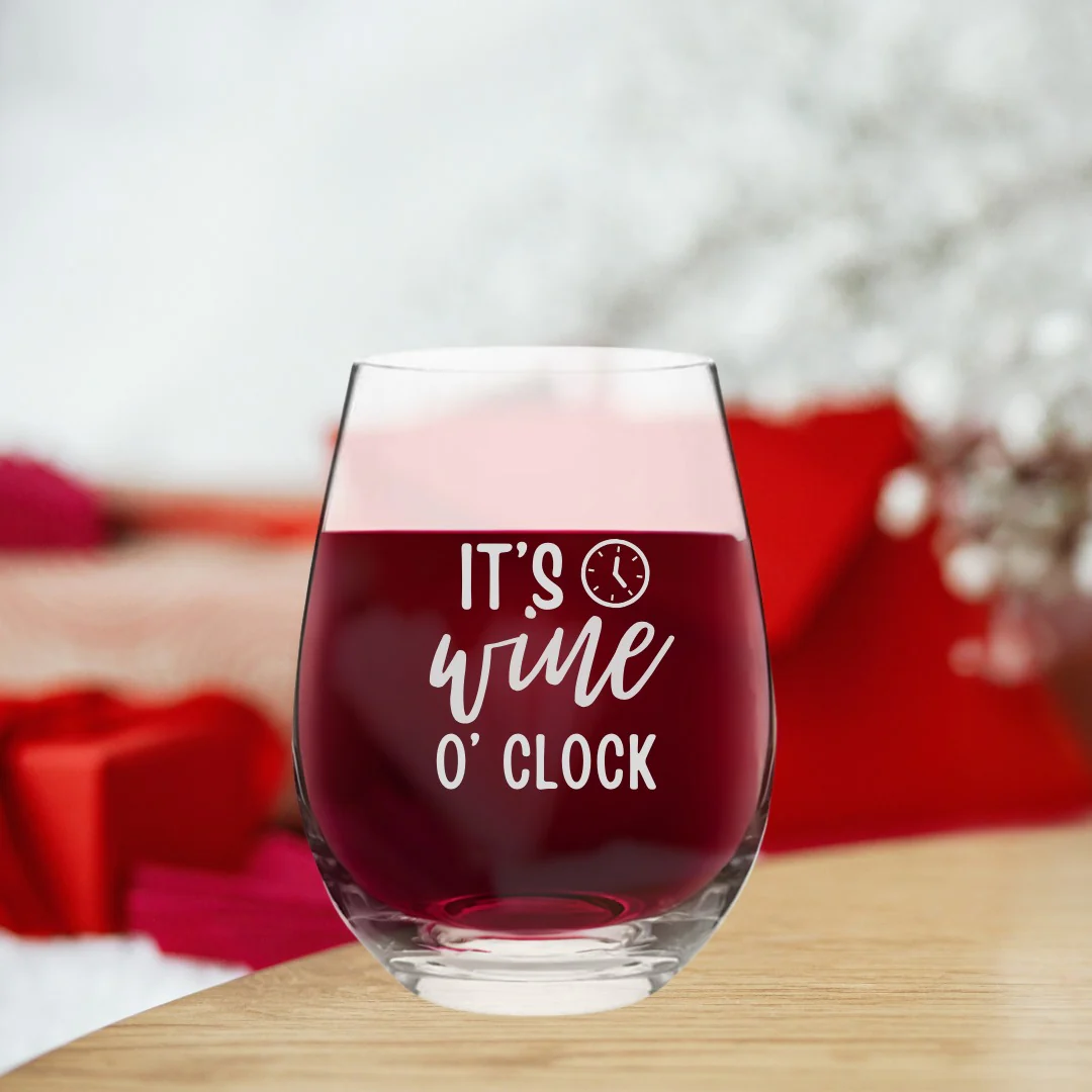 Stemless Wine Glasses – It's Wine O Clock - Image 5