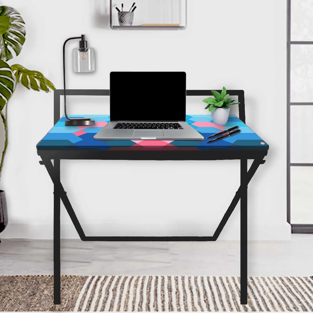 Foldable Writing Desk for Computer Table WFH - Designer - Image 10