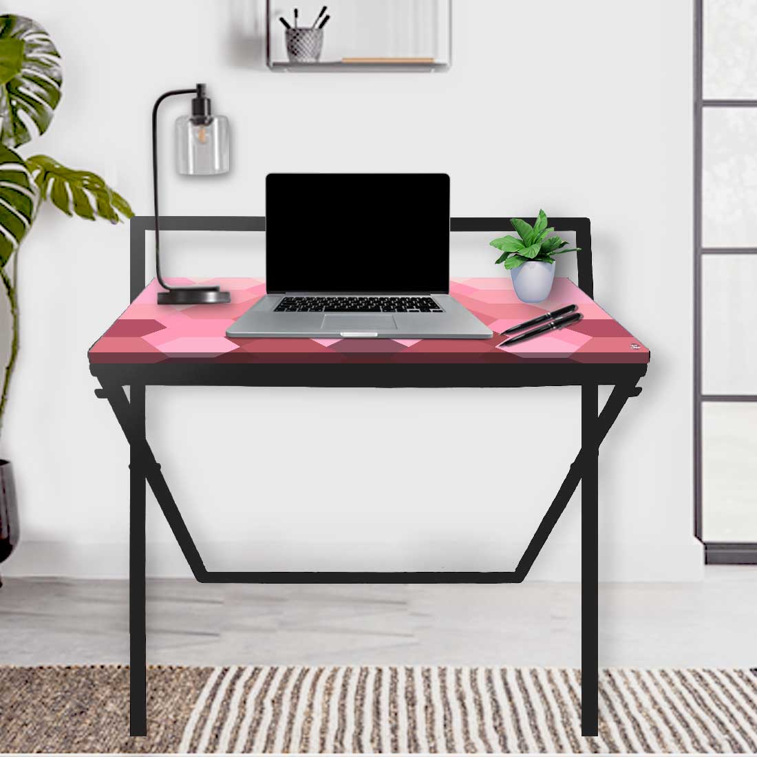 Foldable Writing Desk for Computer Table WFH - Designer - Image 34