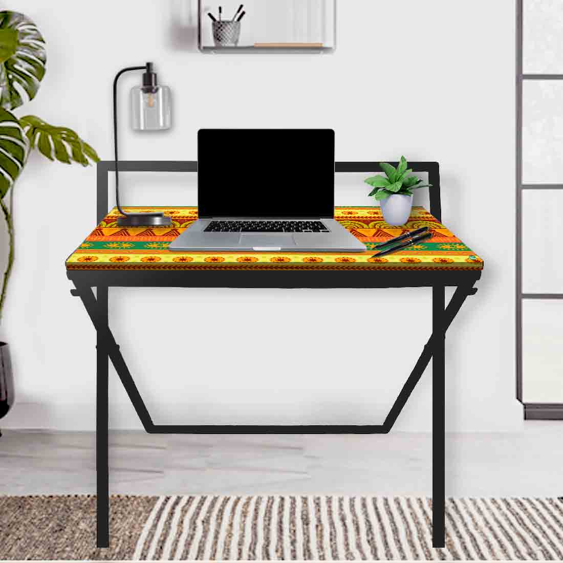 Foldable Computer Desk WFH Study Table for Bedroom - Image 10