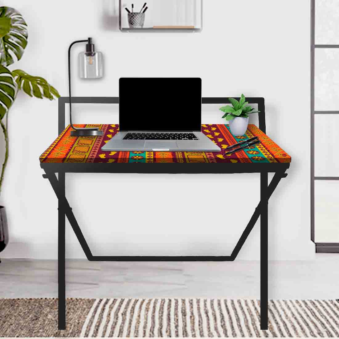 Foldable Computer Desk WFH Study Table for Bedroom - Image 22