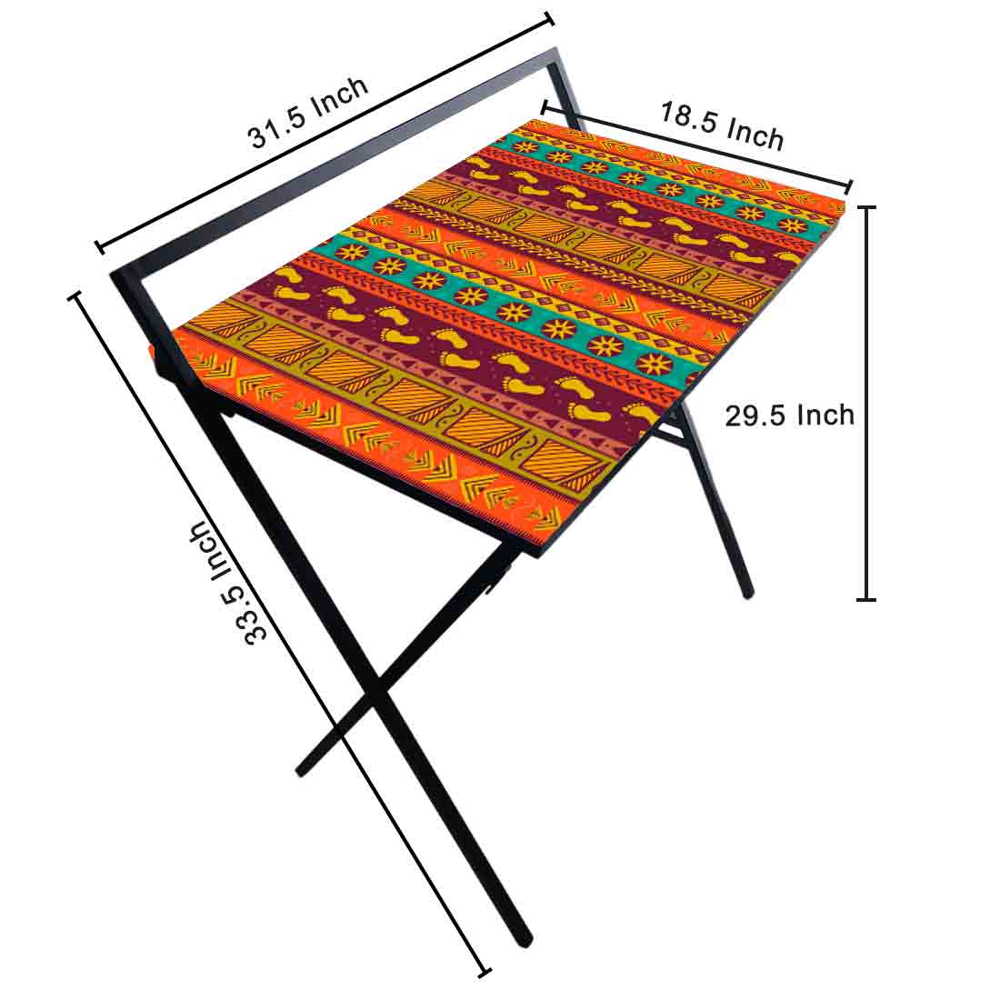 Foldable Computer Desk WFH Study Table for Bedroom - Image 24