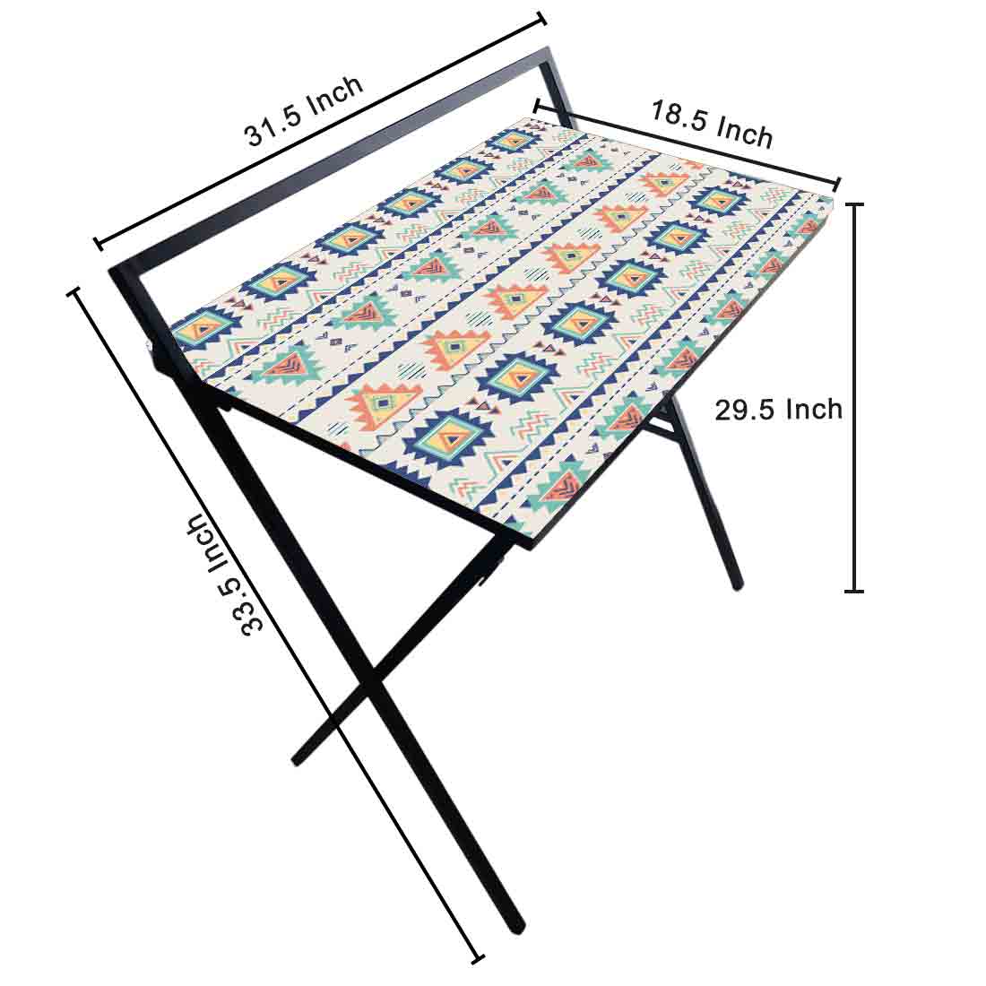 Foldable Computer Desk WFH Study Table for Bedroom - Image 30
