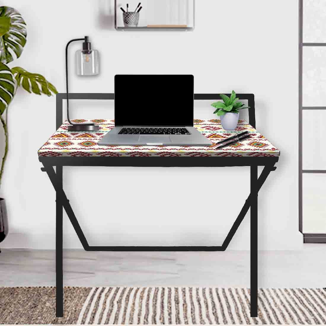 Foldable Computer Desk WFH Study Table for Bedroom - Image 34