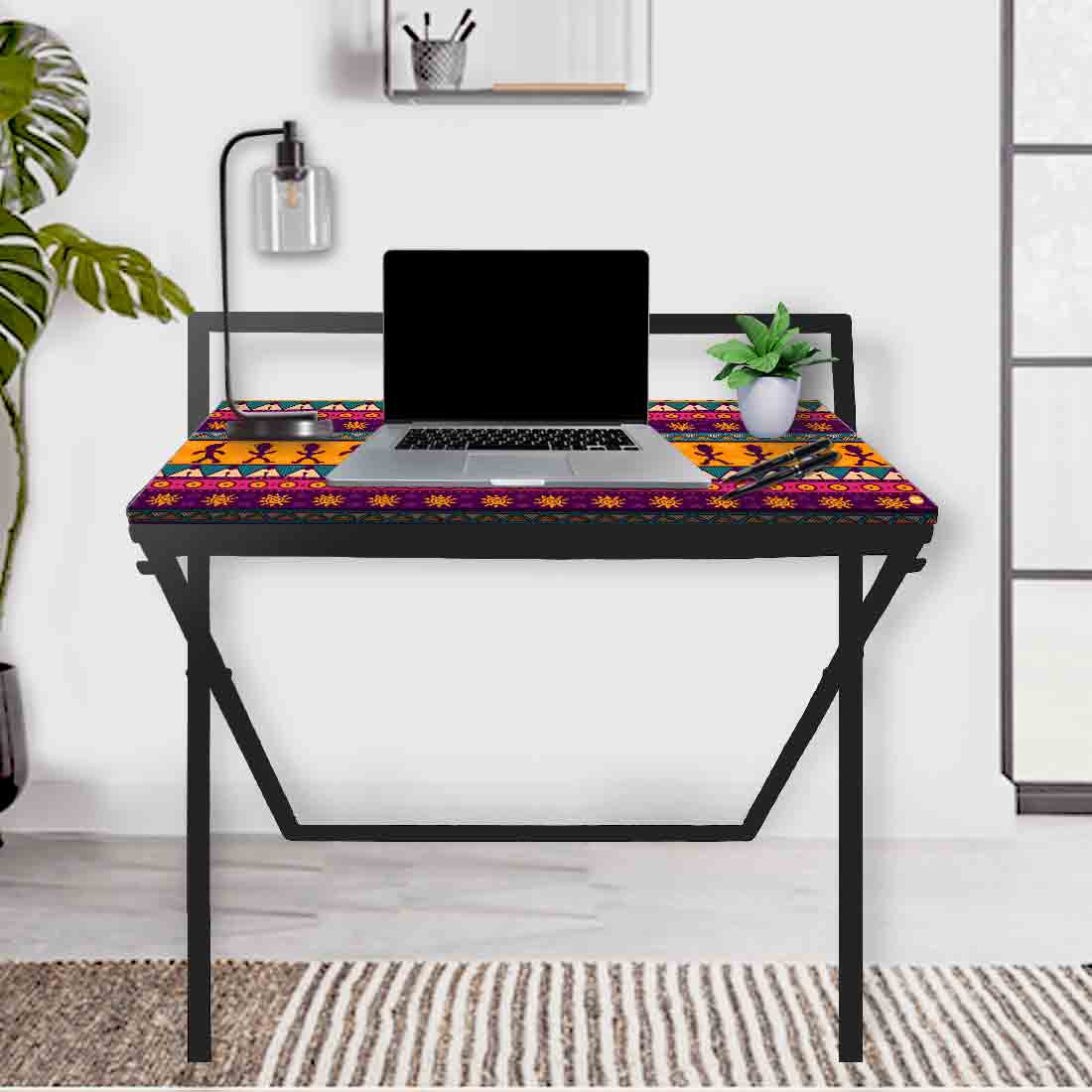 Foldable Computer Desk WFH Study Table for Bedroom - Image 37
