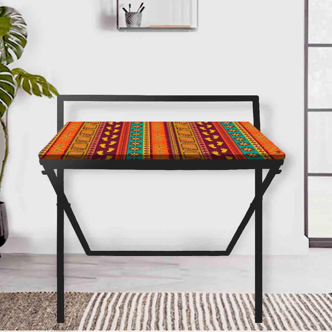 Foldable Computer Desk WFH Study Table for Bedroom - Image 46
