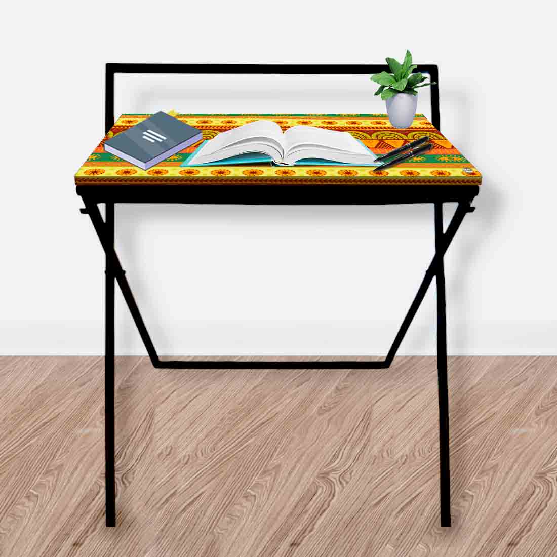 Foldable Computer Desk WFH Study Table for Bedroom - Image 9