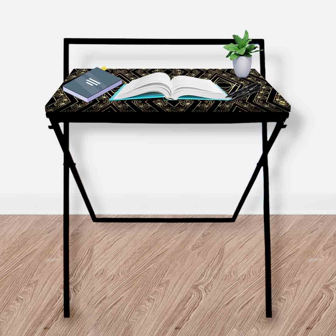 Foldable Small Computer Table for Bedroom Study Desk - Image 21