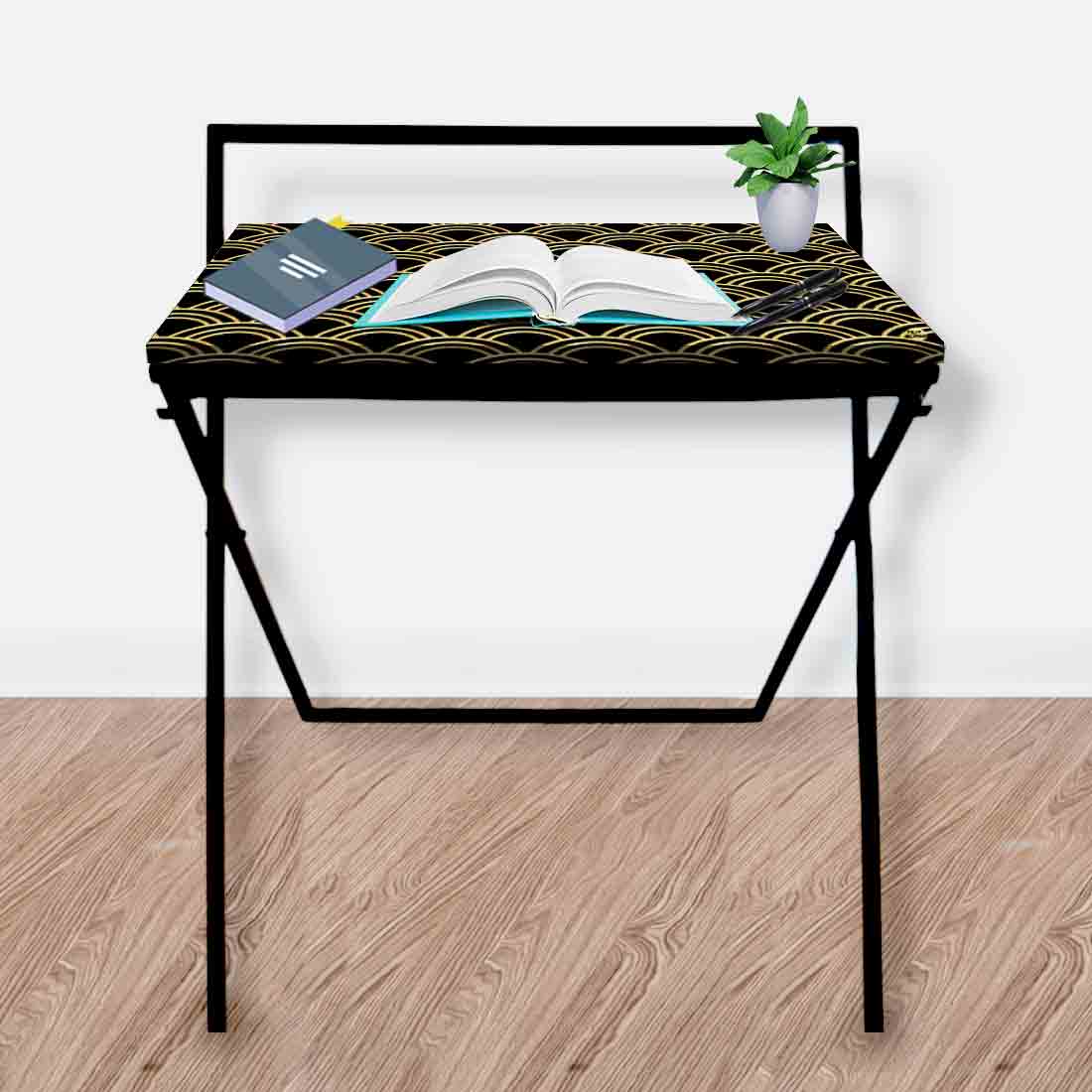 Foldable Small Computer Table for Bedroom Study Desk - Image 27