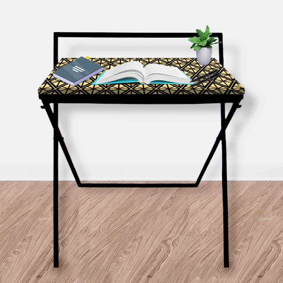 Foldable Small Computer Table for Bedroom Study Desk - Image 4