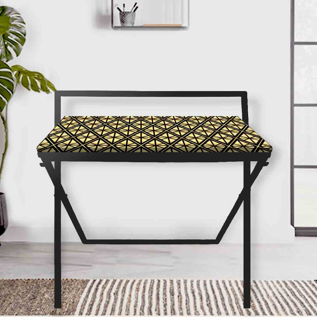 Foldable Small Computer Table for Bedroom Study Desk - Image 43
