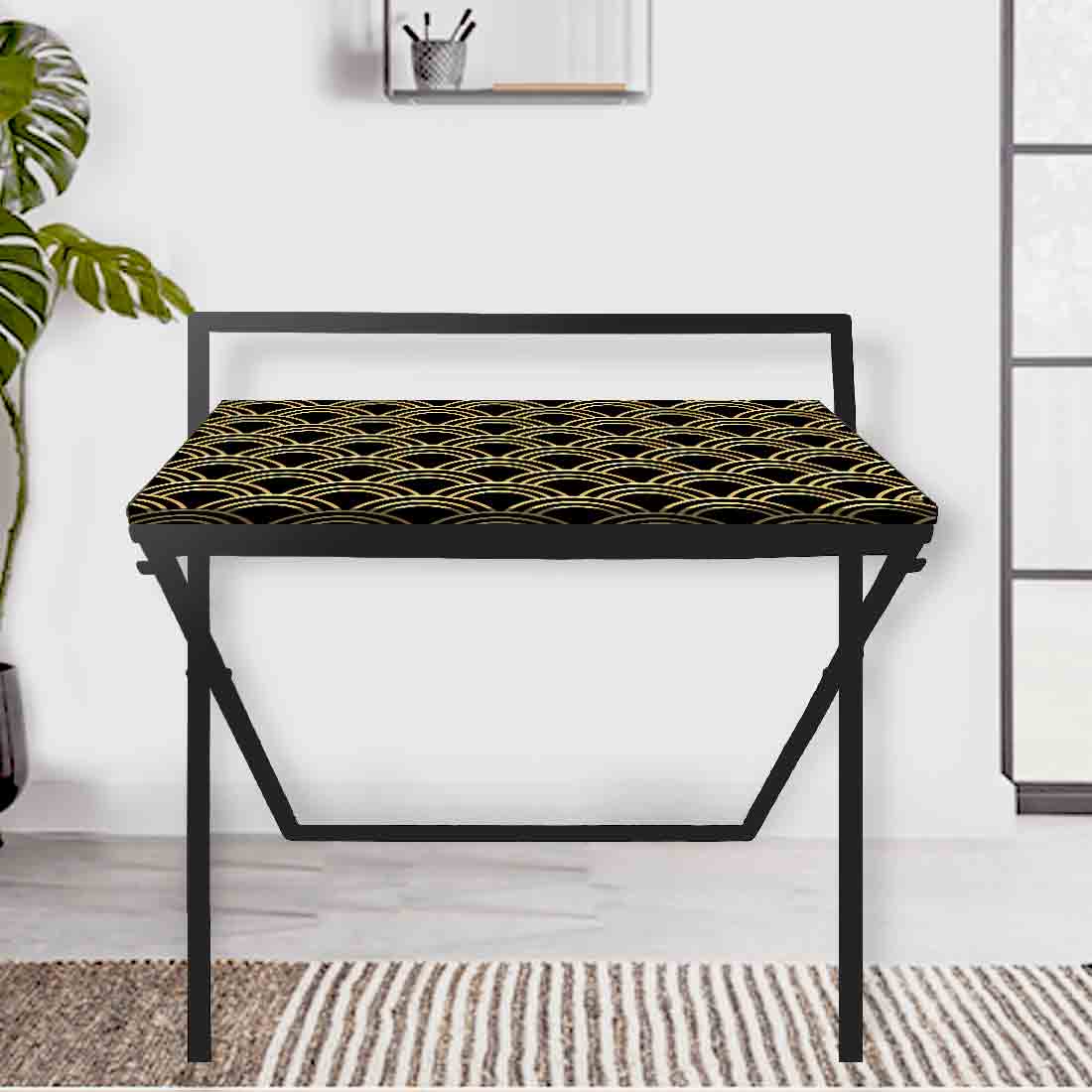 Foldable Small Computer Table for Bedroom Study Desk - Image 47