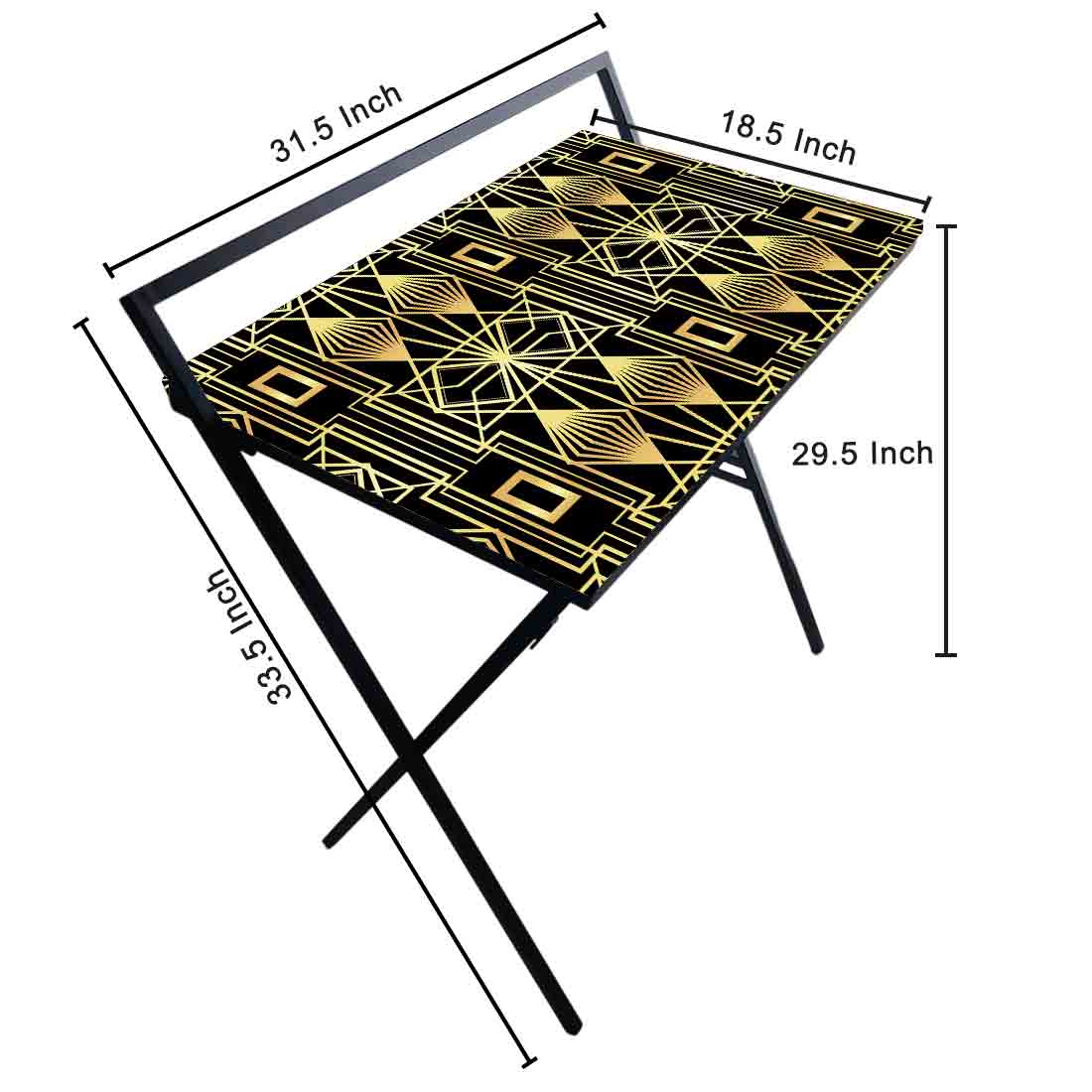 Folding Laptop Table Study Desk for Home Office - Image 36