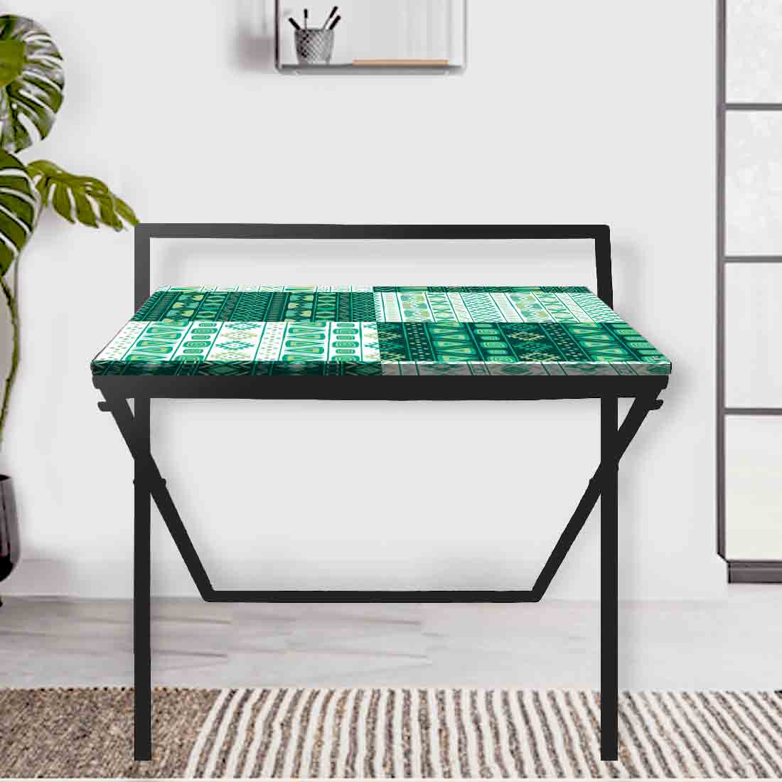Foldable Small Study Table for WFH Desk - Colorful - Image 38