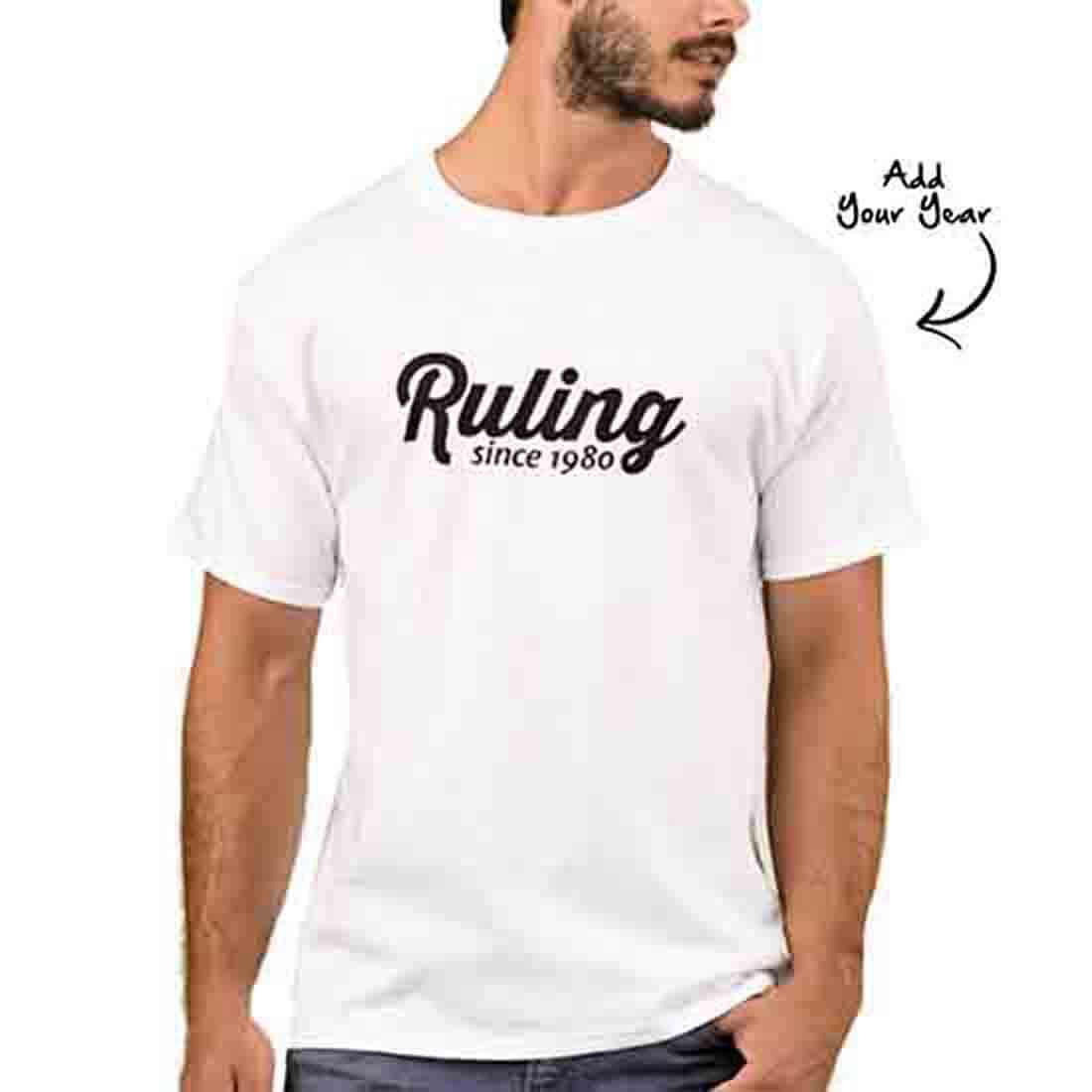 Personalized Men's T-Shirt Poly Cotton Tees - Ruling
