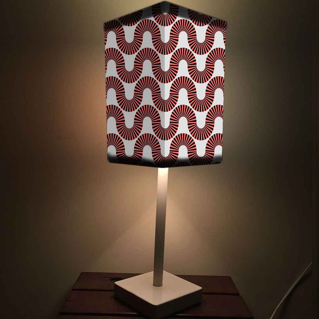 Small Corner Lamp Table for Living