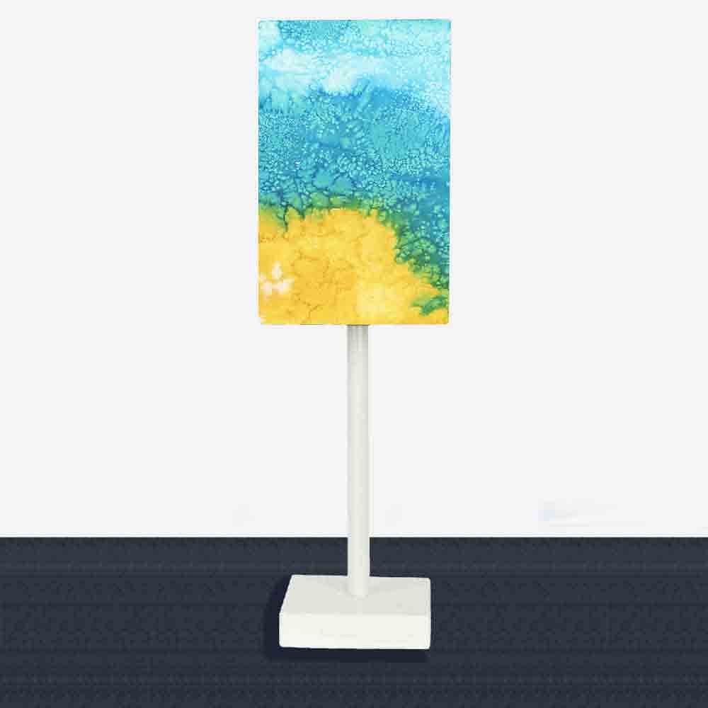 Side Table with Lamp for Living Room - Image 2