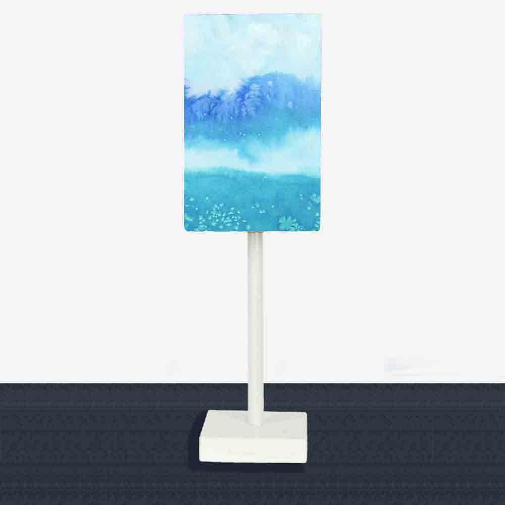 Blue Shade Cool Bedside Lamps for Living Room - Image 2