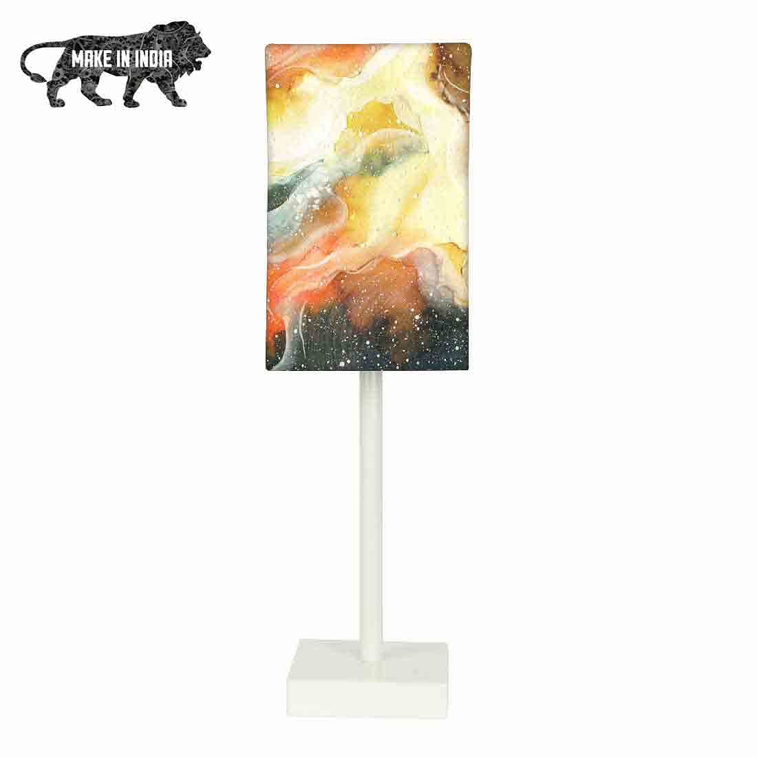 Side Table Light for Bedroom Fabric Shade - Image 3