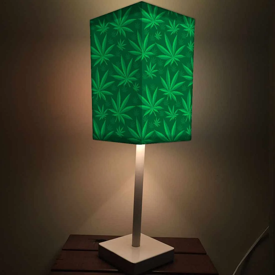Small Table with Light Lamps for Living Room